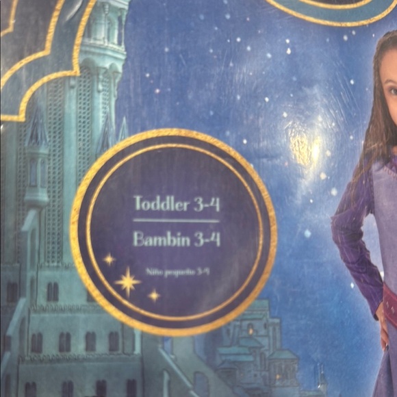 Disney Wish Asha Dress in Purple - Picture 3 of 9